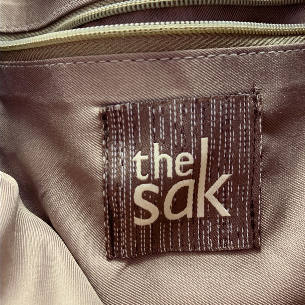 The Sak Belle Crochet Striped Tote - Picture 4 of 10